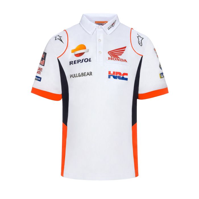 Polo White Repsol Honda - Abbigliamento Replica 2020