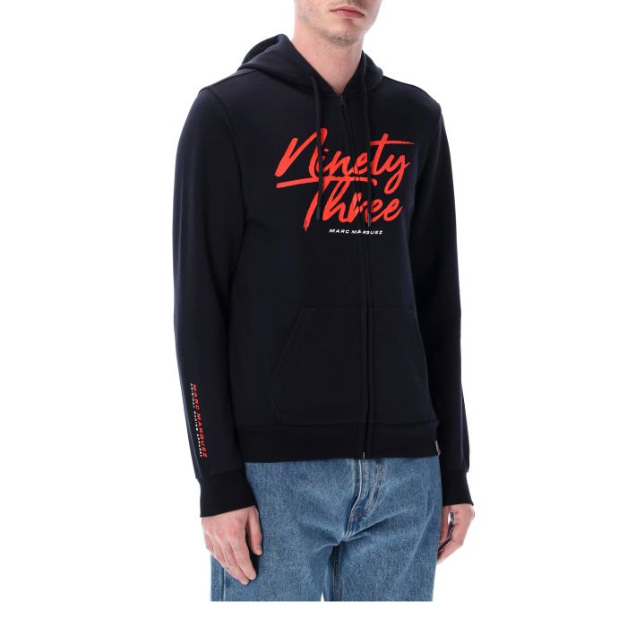 Sudadera con capucha y cremallera hombre Marc Marquez - Ninetythree