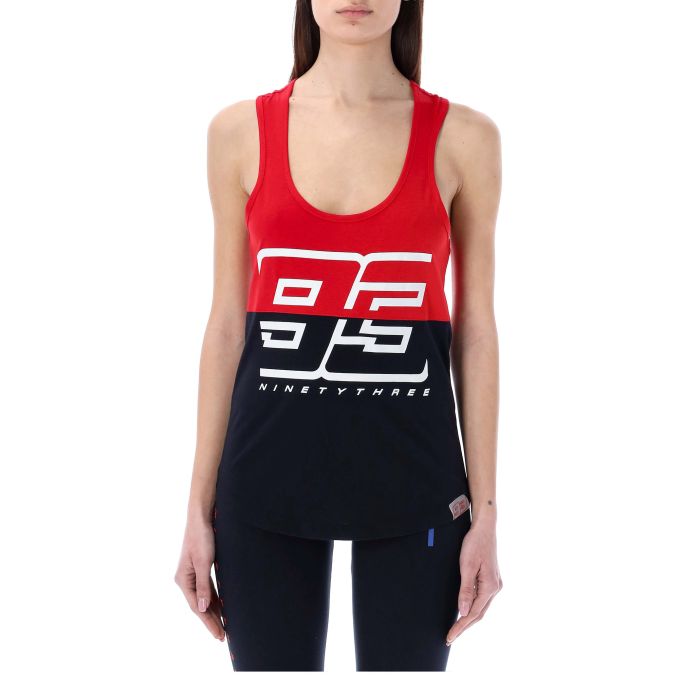 Camiseta de tirantes mujer Marc Marquez - Rojo/azul 93