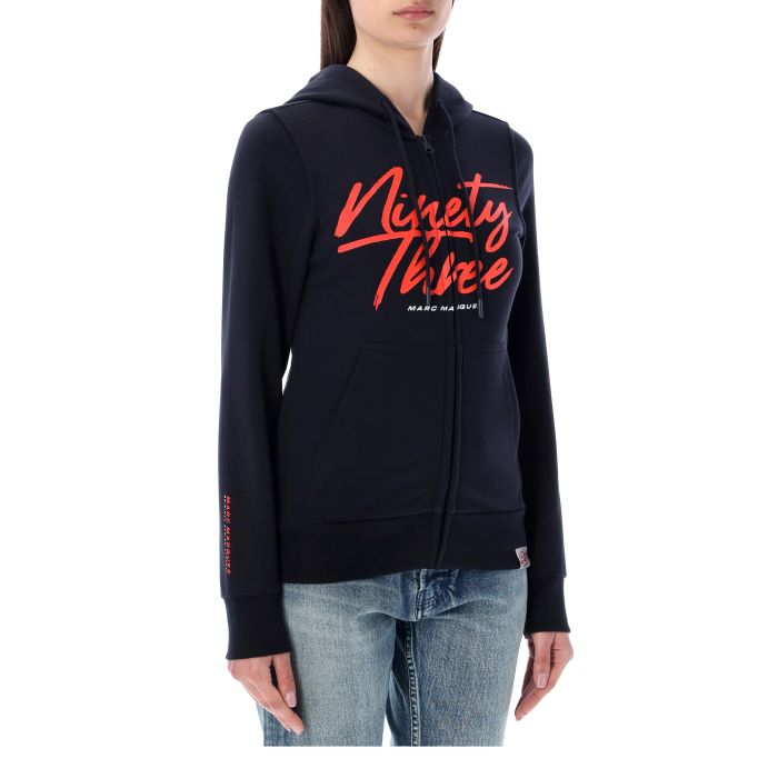 Sudadera con capucha y cremallera mujer Marc Marquez - Ninetythree