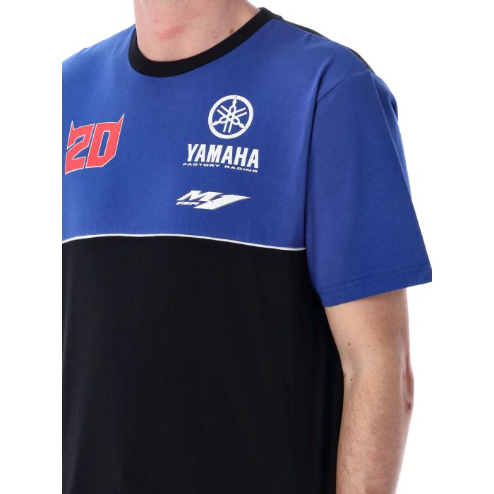 T-shirt uomo Fabio Quartararo Yamaha - Taglio orizzontale