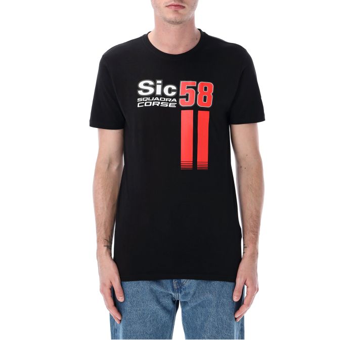 T-shirt SIC58 Squadra Corse - Noir