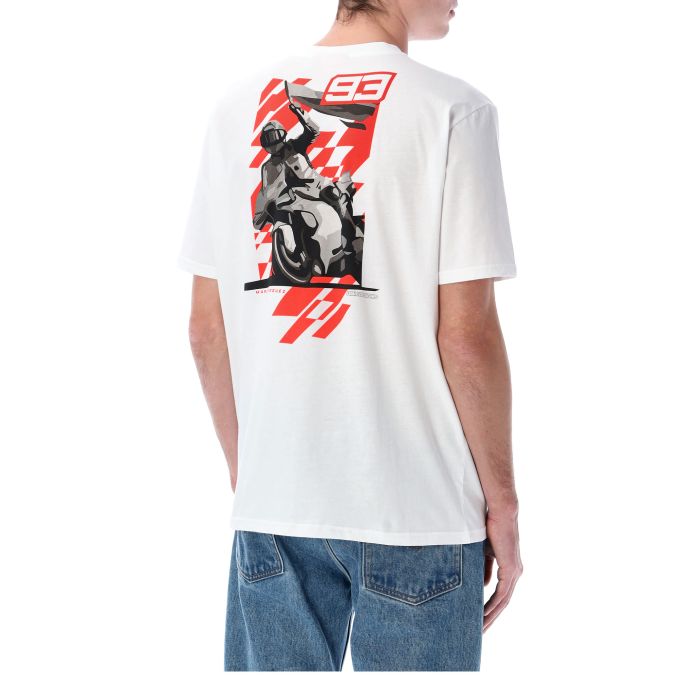 T-shirt homme Marc Marquez - Bike & Flag