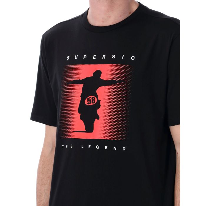T-shirt Marco Simoncelli - Iconic logo