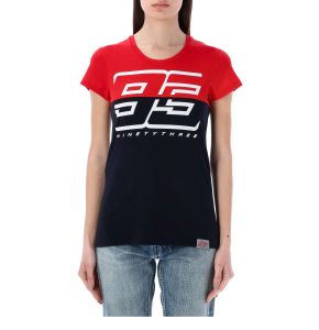 Camiseta mujer Marc Marquez - Rojo/azul 93